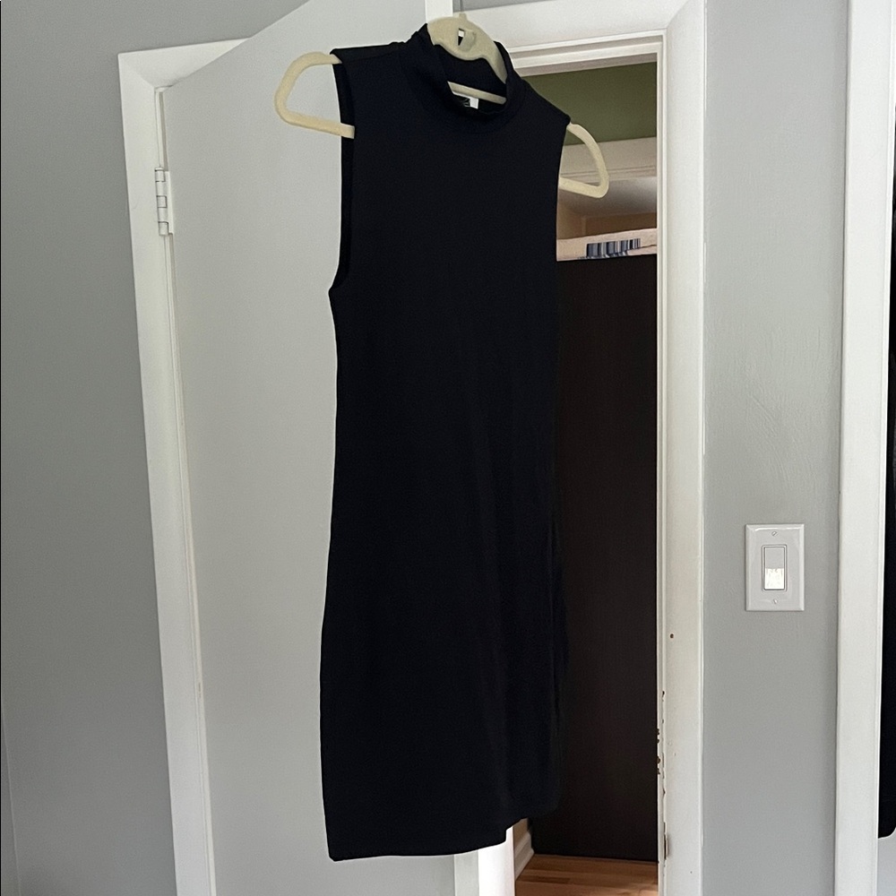 Aritzia Babaton Contour Black Sleeveless Mini Dress, NWOT - Picture 5 of 6